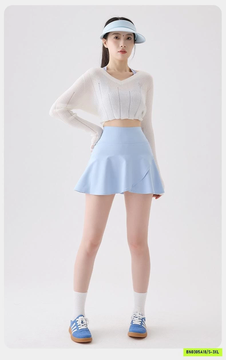 QUẦN VÁY TẬP GYM VẠT CHÉO