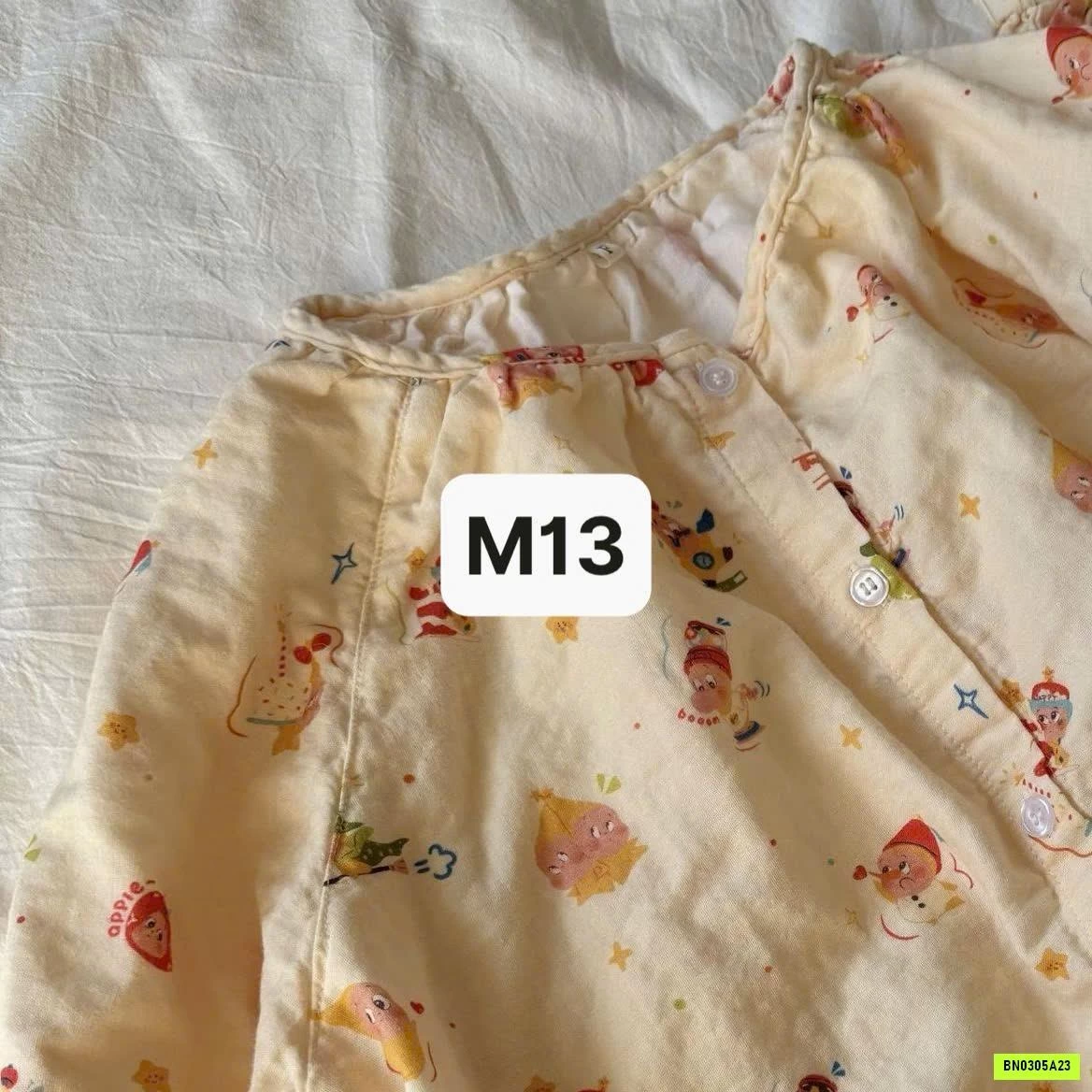 ĐẦM NGỦ ĐŨI HỌA TIẾT DỄ THƯƠNG