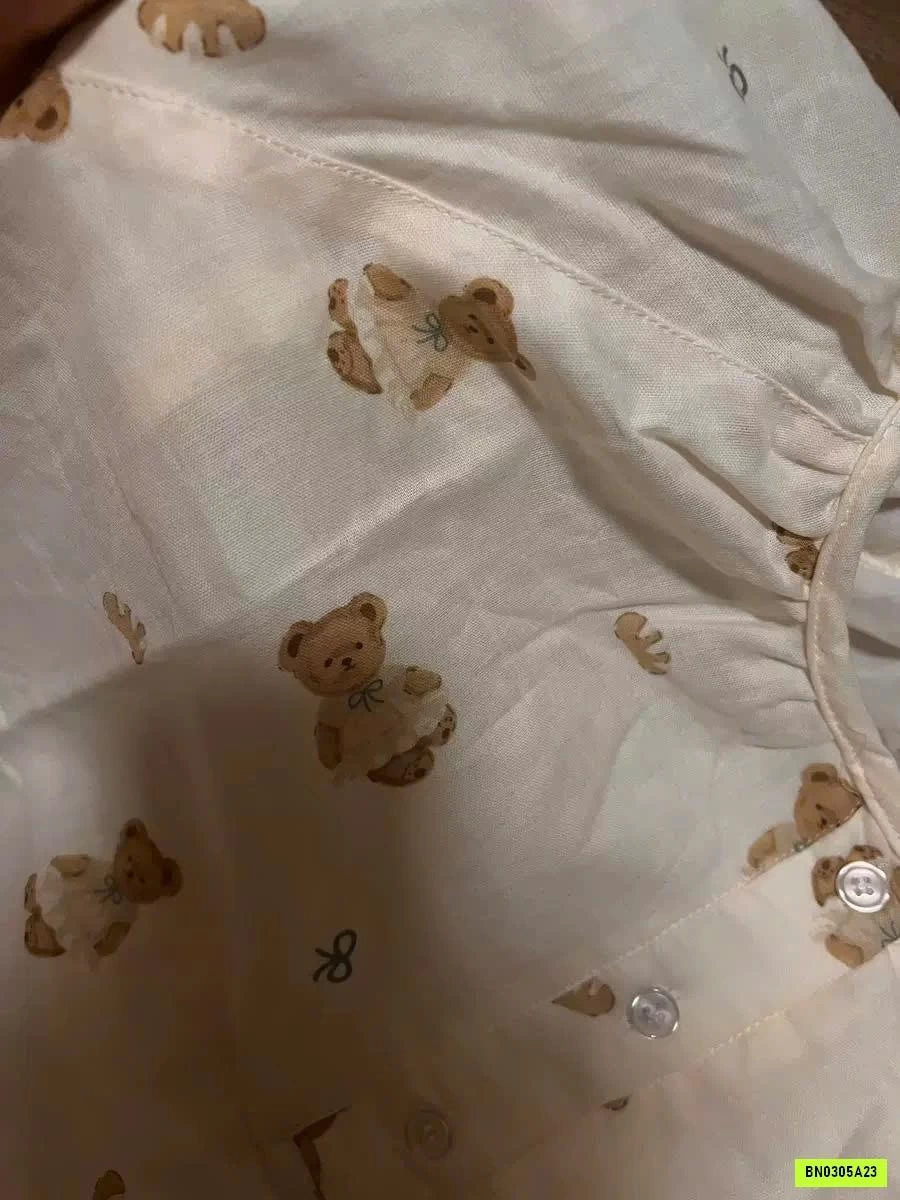 ĐẦM NGỦ ĐŨI HỌA TIẾT DỄ THƯƠNG