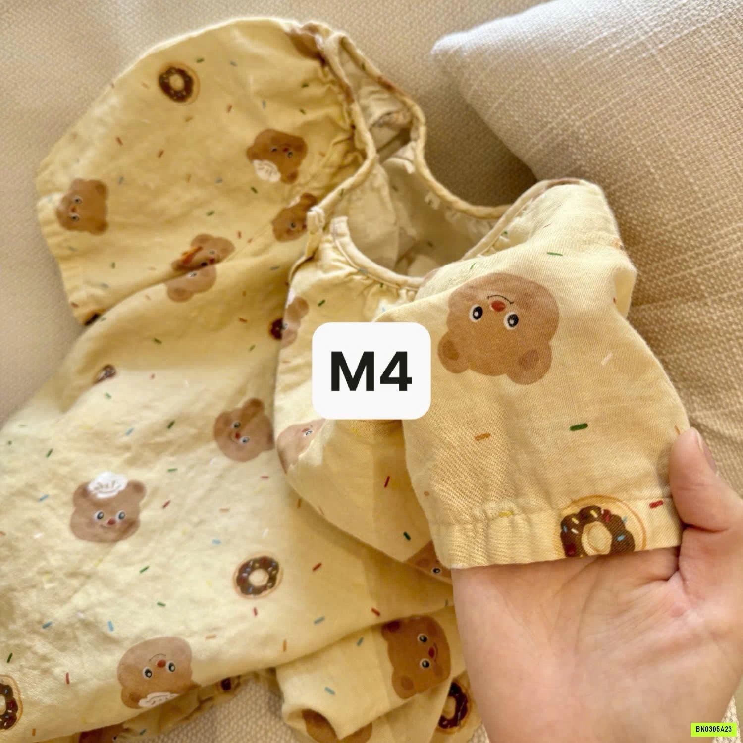 ĐẦM NGỦ ĐŨI HỌA TIẾT DỄ THƯƠNG