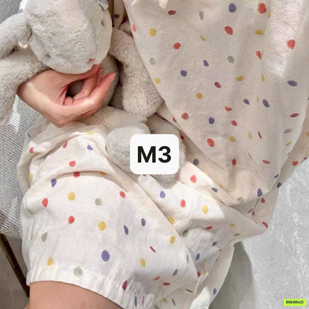 ĐẦM NGỦ ĐŨI HỌA TIẾT DỄ THƯƠNG