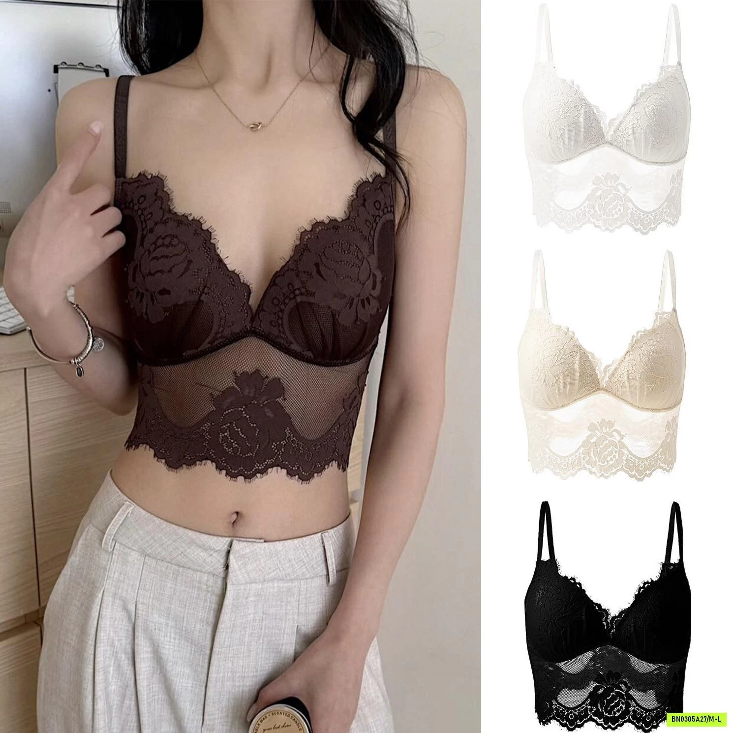 BRA PHỐI REN SẸC XY