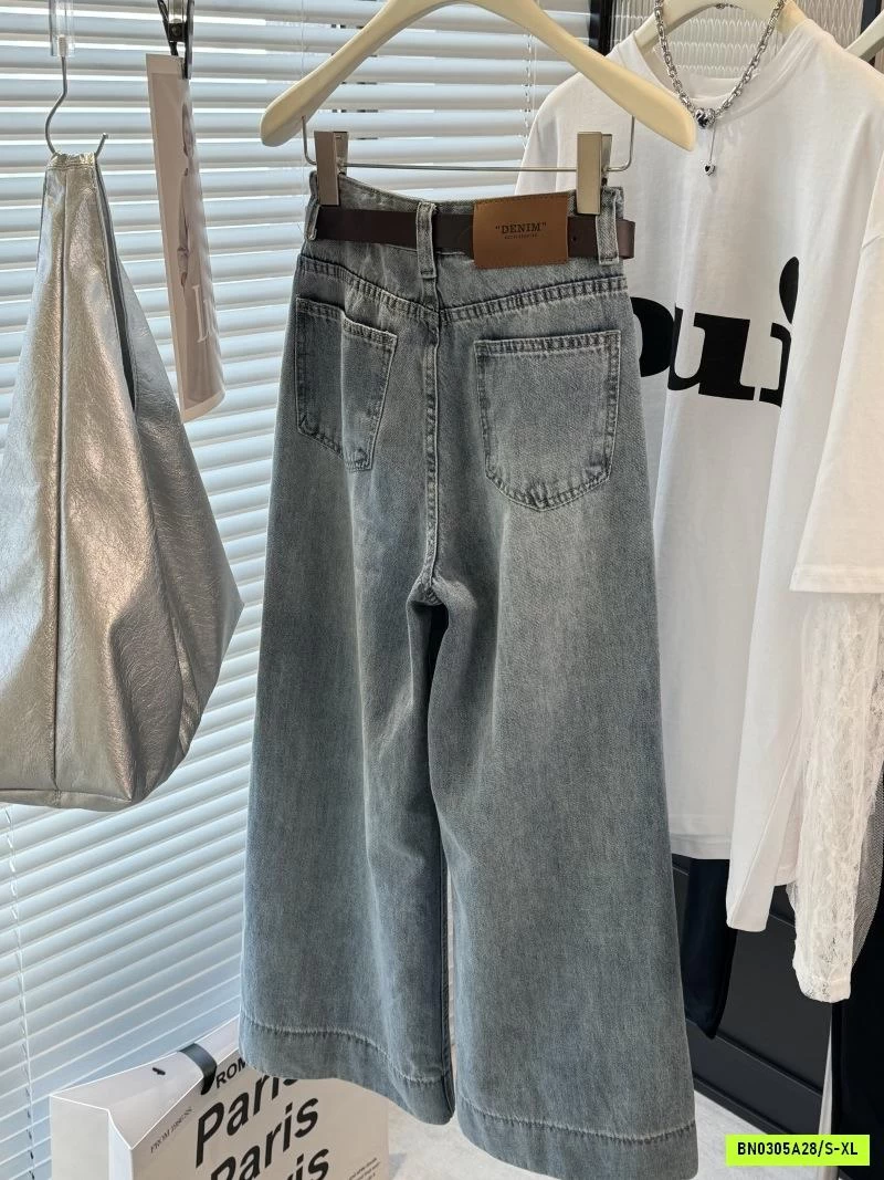 QUẦN JEANS SUÔNG ANNA