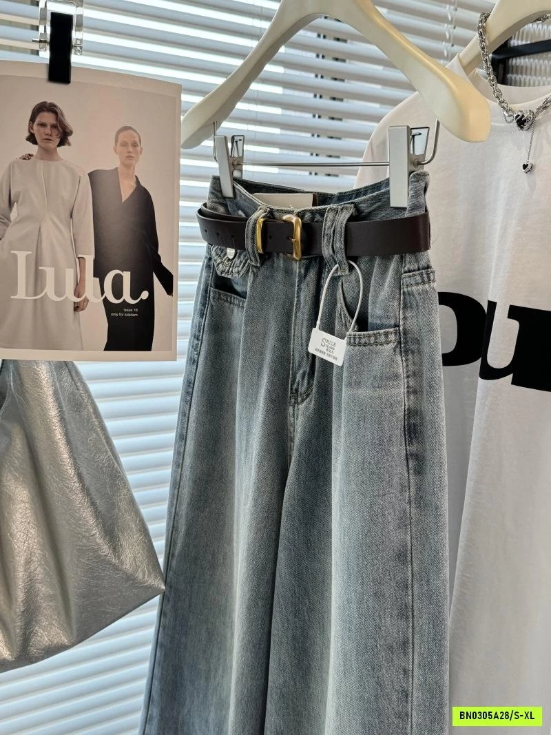 QUẦN JEANS SUÔNG ANNA