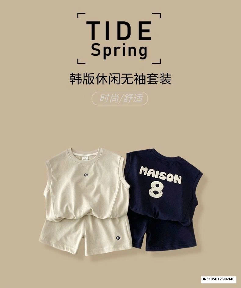 BỘ HÈ SÁT NÁCH MAI.SON 8 BÉ TRAI