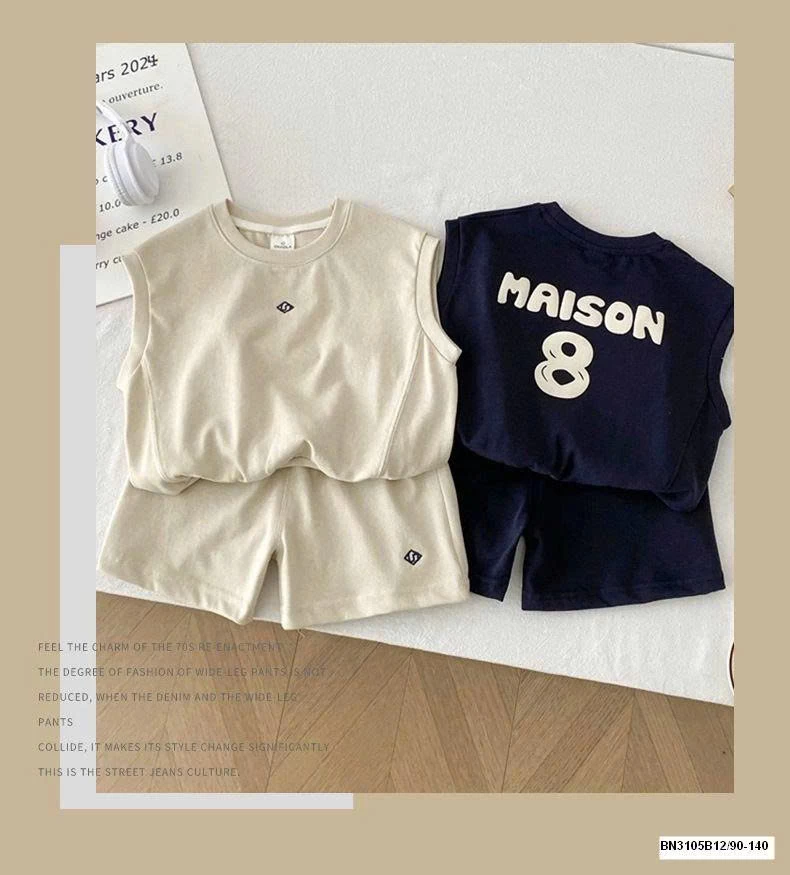 BỘ HÈ SÁT NÁCH MAI.SON 8 BÉ TRAI