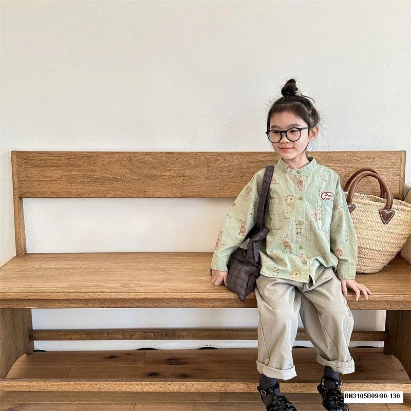 SƠ MI GẤU DÀI TAY