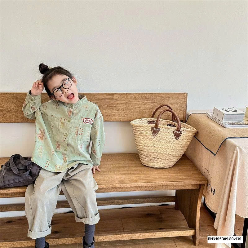 SƠ MI GẤU DÀI TAY