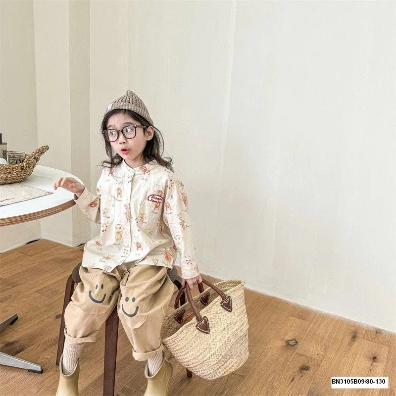 SƠ MI GẤU DÀI TAY