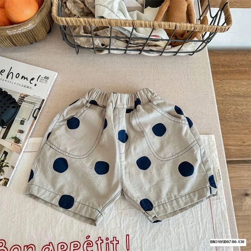 QUẦN SHORT CHẤM BI TO ADBABY