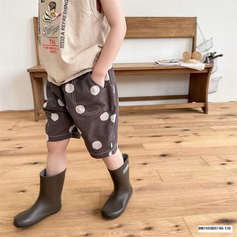 QUẦN SHORT CHẤM BI TO ADBABY