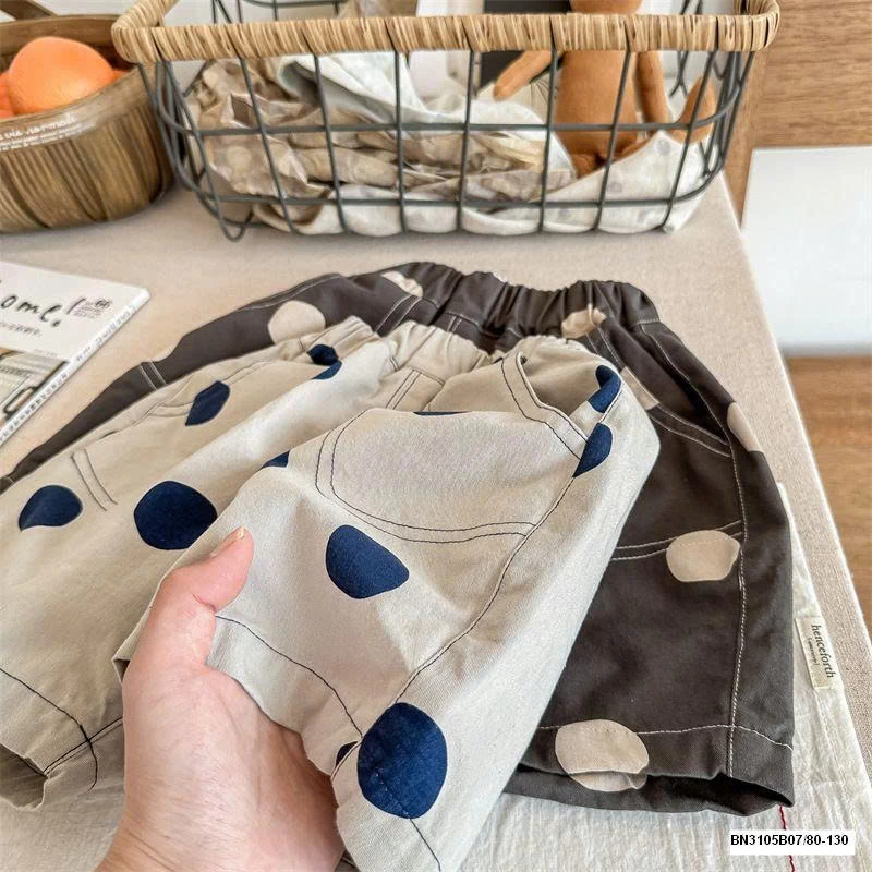 QUẦN SHORT CHẤM BI TO ADBABY