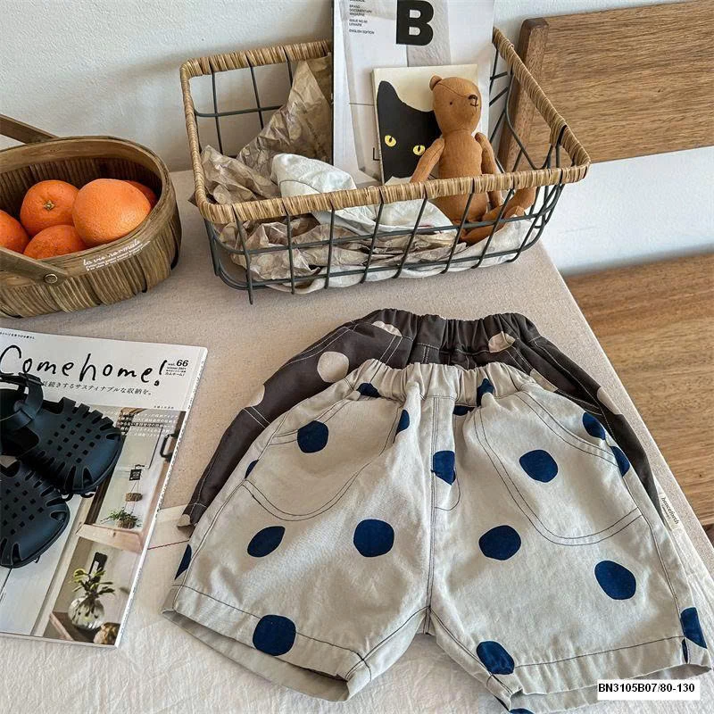 QUẦN SHORT CHẤM BI TO ADBABY
