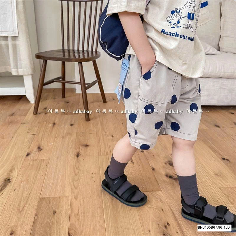 QUẦN SHORT CHẤM BI TO ADBABY
