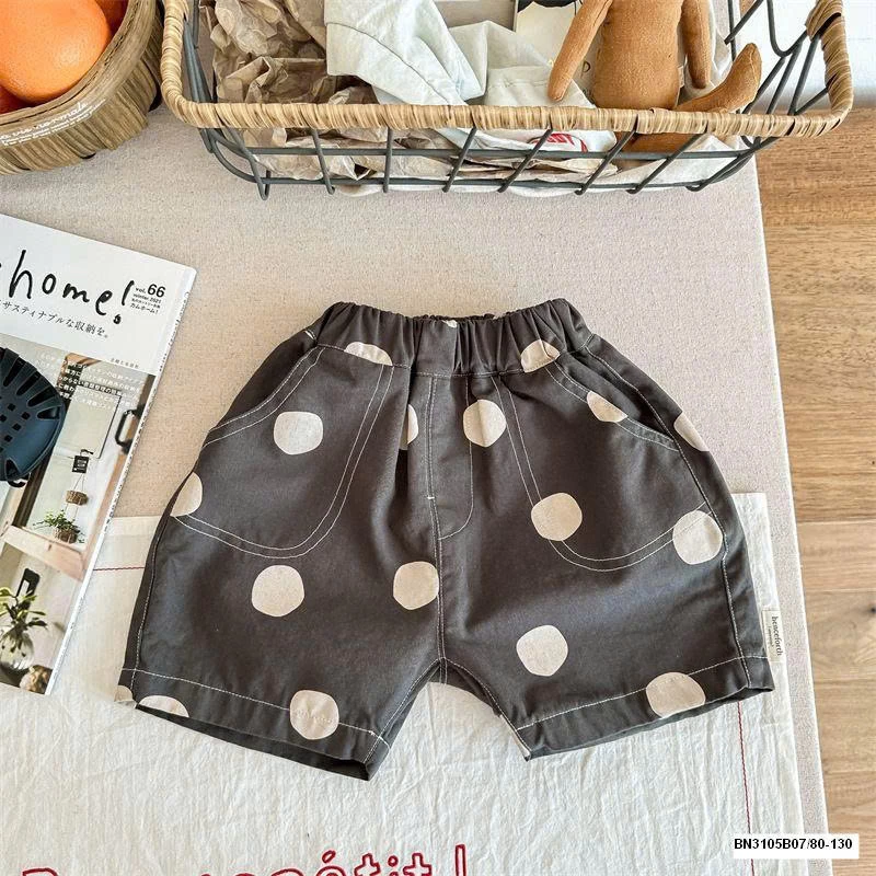 QUẦN SHORT CHẤM BI TO ADBABY