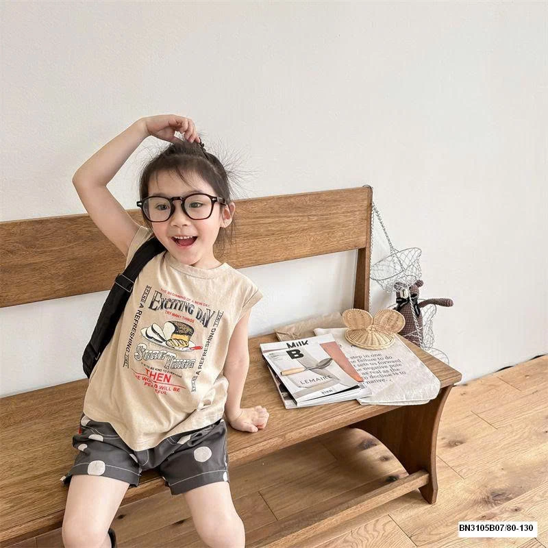 QUẦN SHORT CHẤM BI TO ADBABY