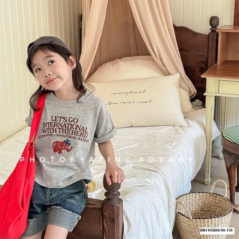 ÁO THUN CHÓ VOI CON ADBABY