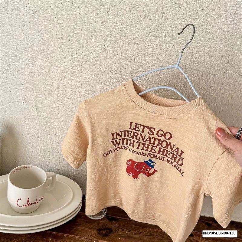 ÁO THUN CHÓ VOI CON ADBABY