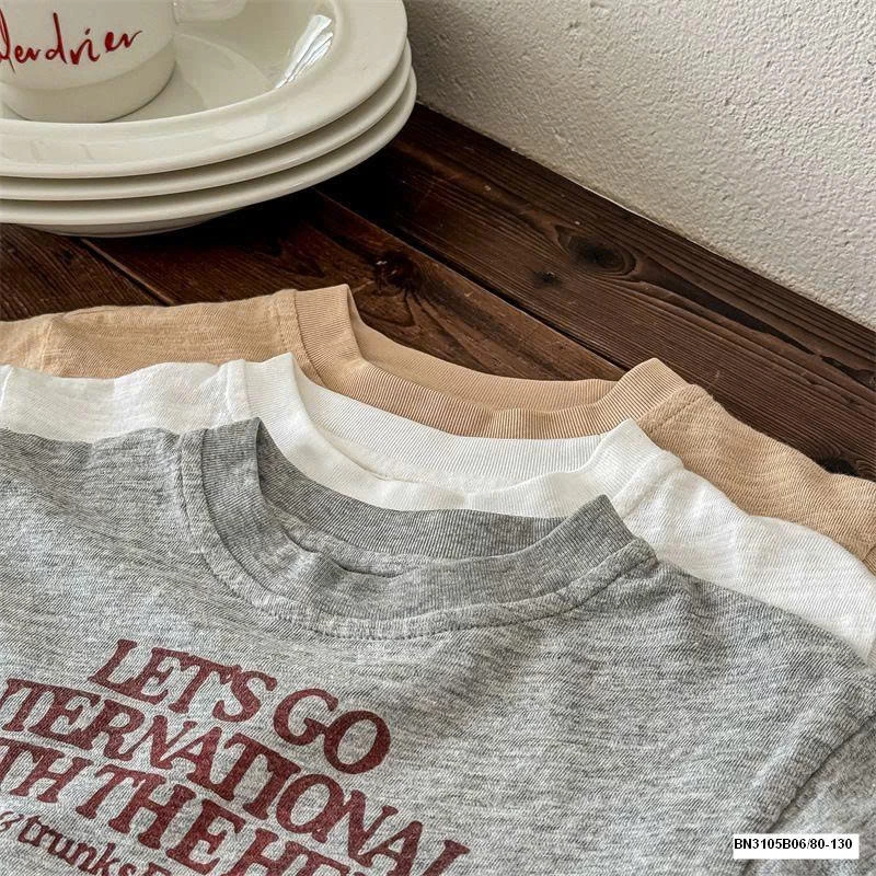 ÁO THUN CHÓ VOI CON ADBABY