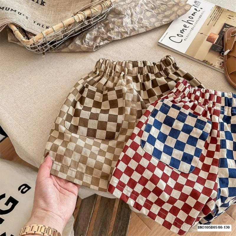 QUẦN SHORT CARO 2 MÀU