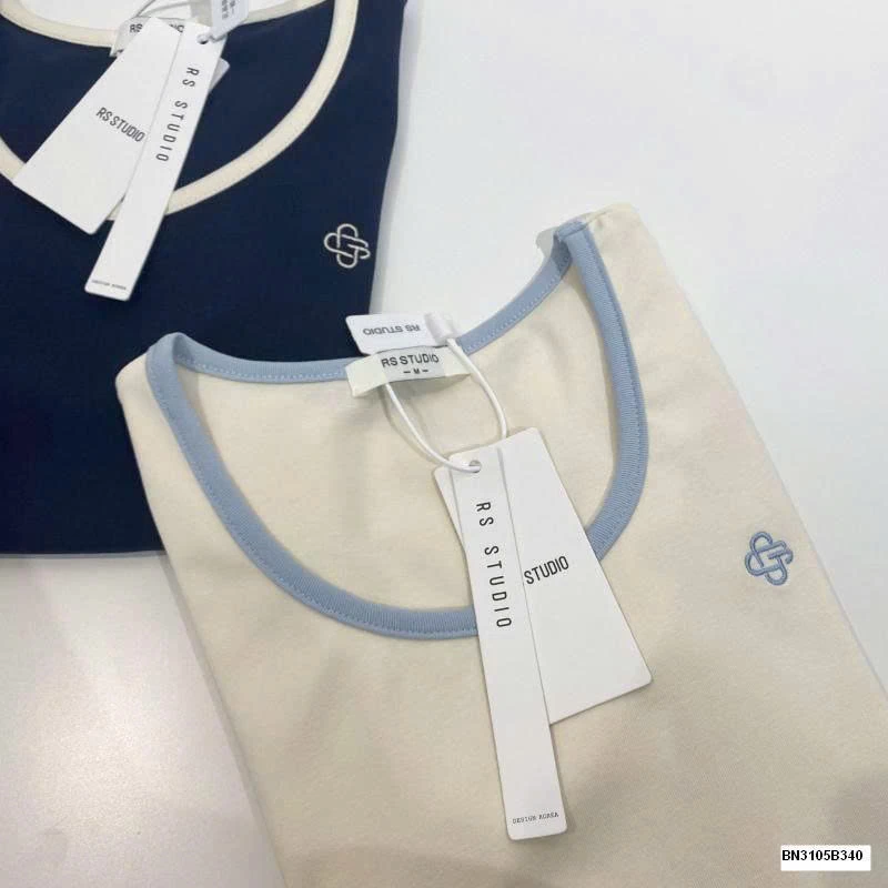 ÁO THUN LOGO HOA TRÀ  RS.STUDIO