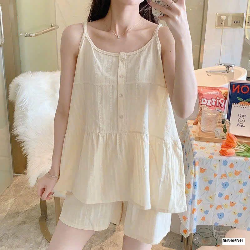 BỘ NGỦ MẶC NHÀ 2 DÂY