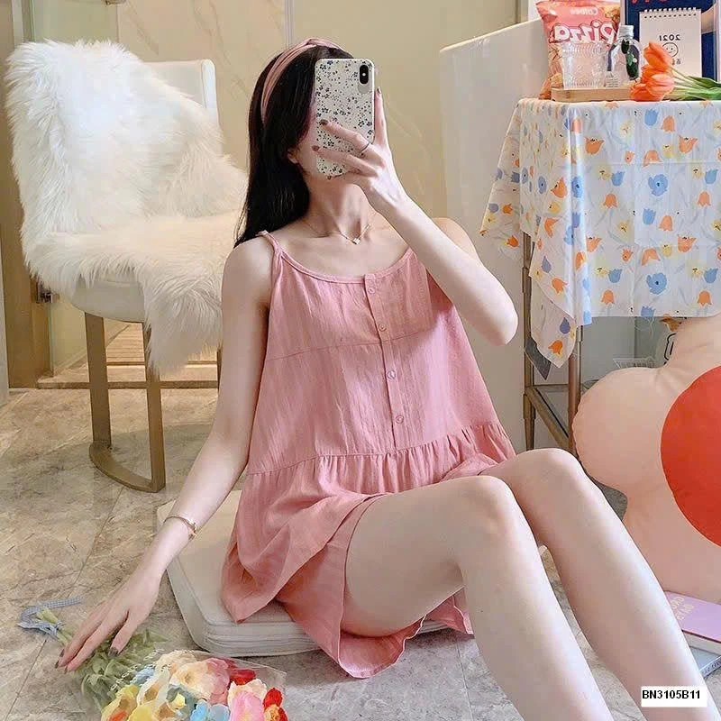BỘ NGỦ MẶC NHÀ 2 DÂY