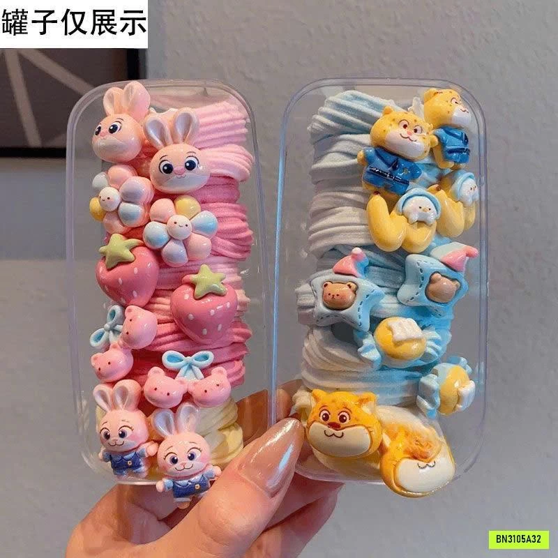 SET 20 DÂY BUỘC TÓC DỄ THƯƠNG CHO BÉ