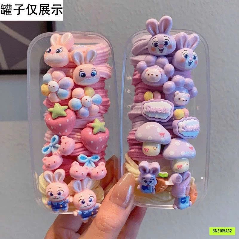 SET 20 DÂY BUỘC TÓC DỄ THƯƠNG CHO BÉ