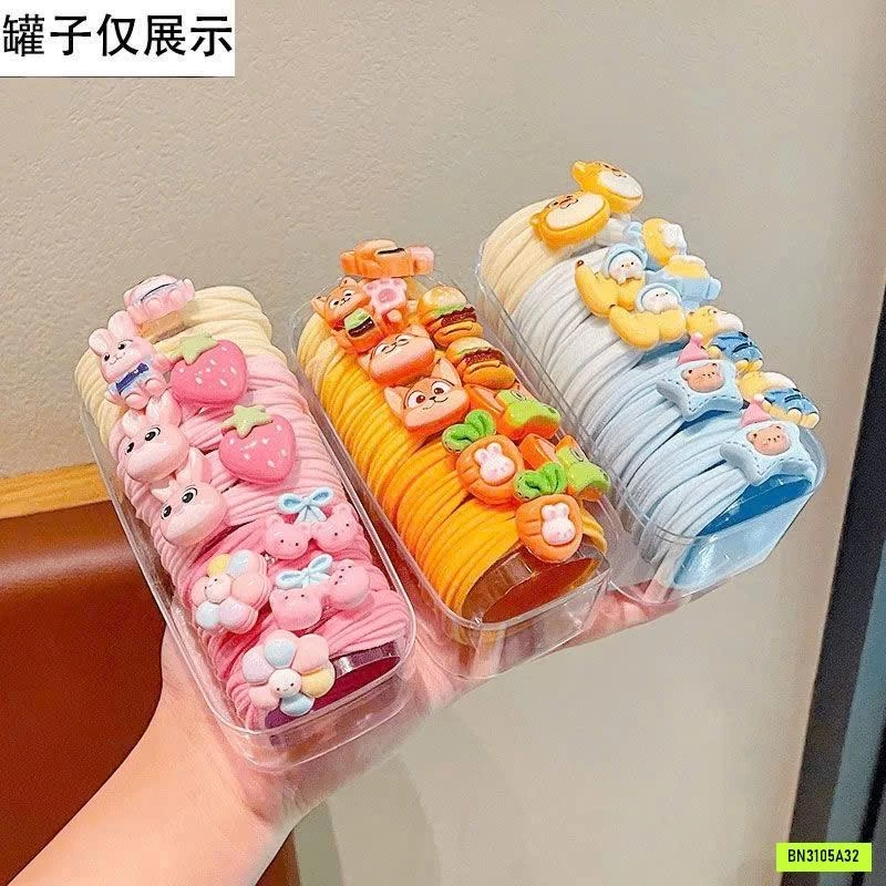 SET 20 DÂY BUỘC TÓC DỄ THƯƠNG CHO BÉ
