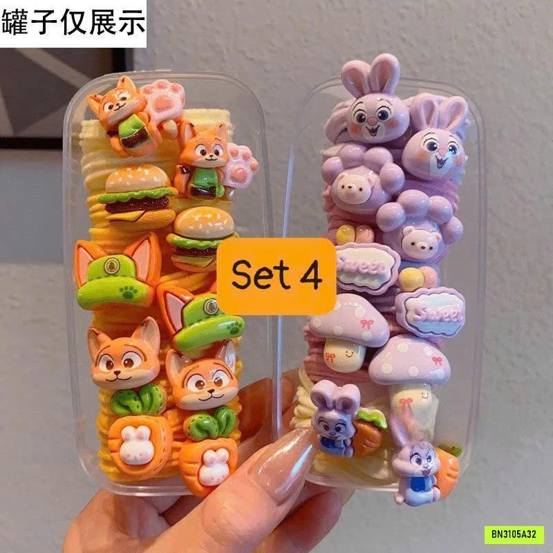 SET 20 DÂY BUỘC TÓC DỄ THƯƠNG CHO BÉ