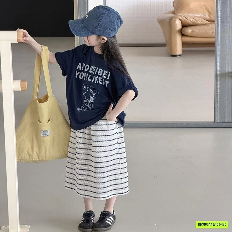 ÁO THUN GIẤY IN CHỮ OVERSIZE 26C008 AMBB
