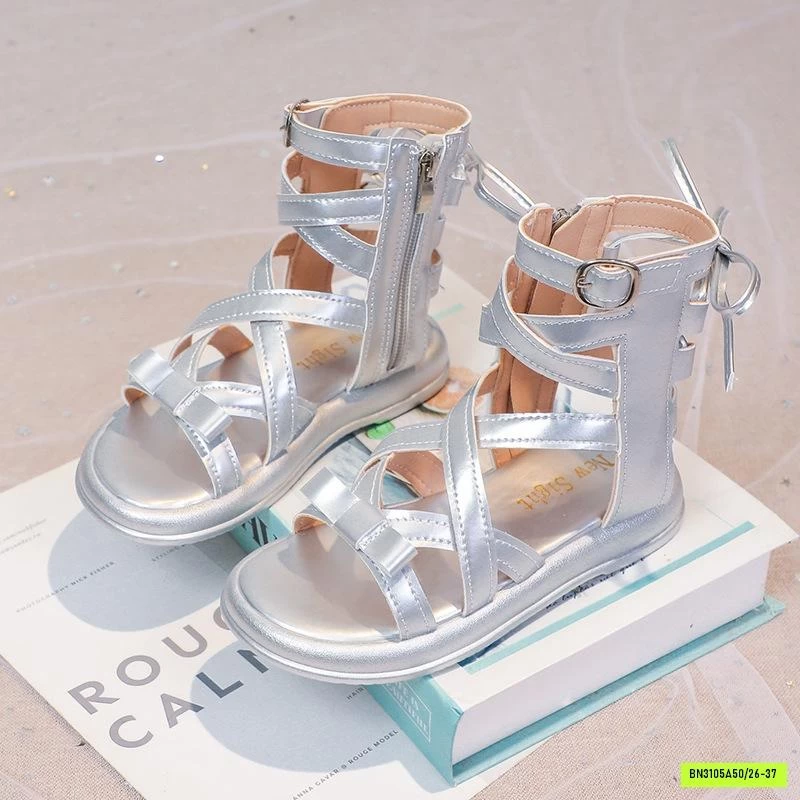 SANDAL CHIẾN BINH BẠC CỔ THẤP