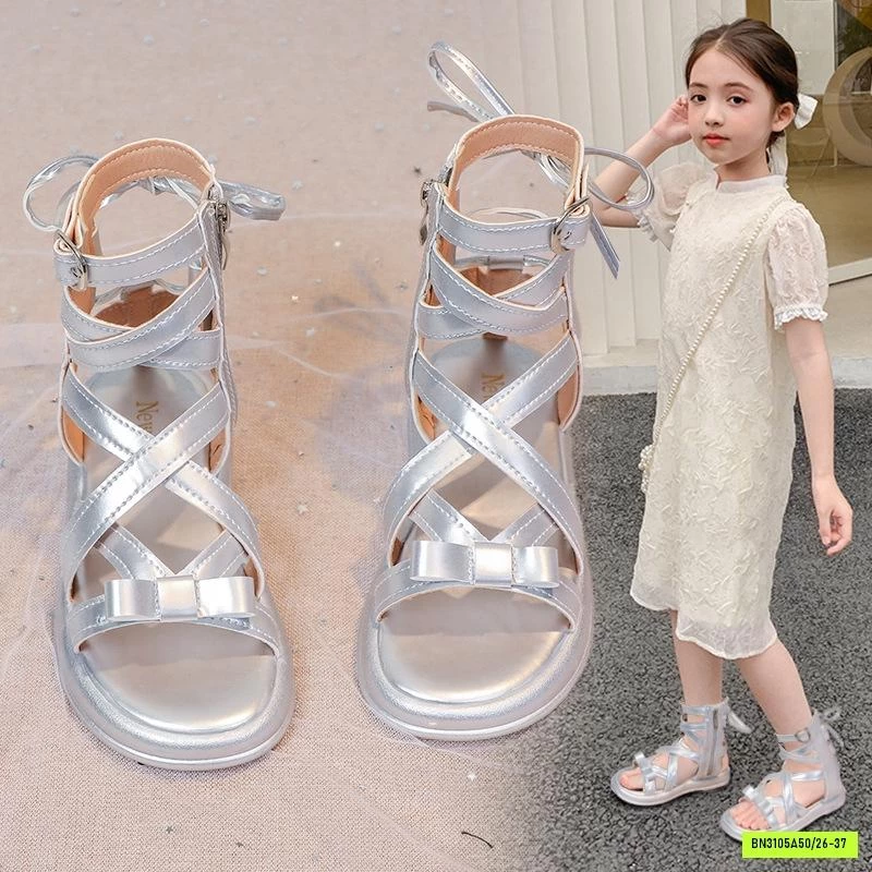 SANDAL CHIẾN BINH BẠC CỔ THẤP