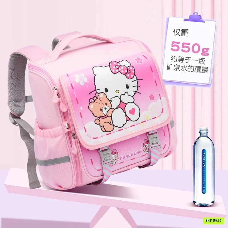 COMBO BALO KITTY HỒNG BÉ GÁI