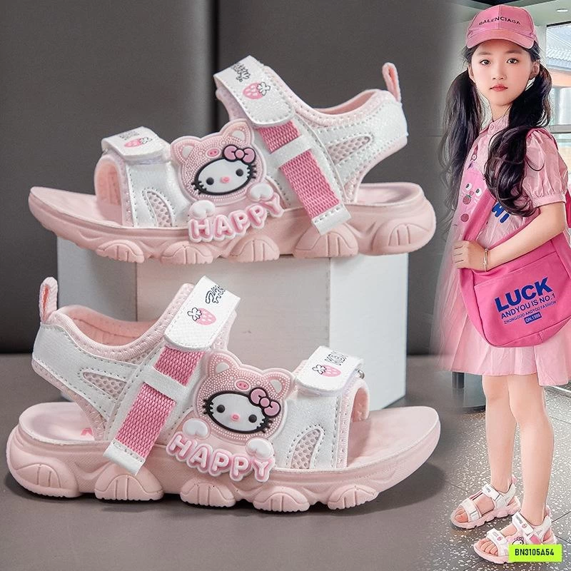 COMBO BALO KITTY HỒNG BÉ GÁI