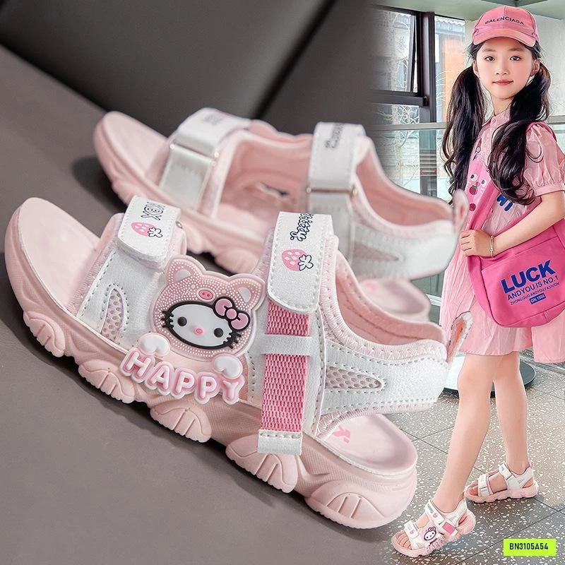 COMBO BALO KITTY HỒNG BÉ GÁI