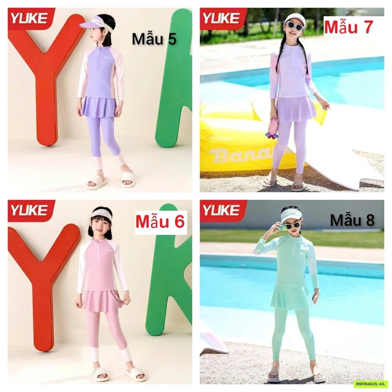 SÉT BƠI BÉ GÁI SZ ĐẠI YLIKE