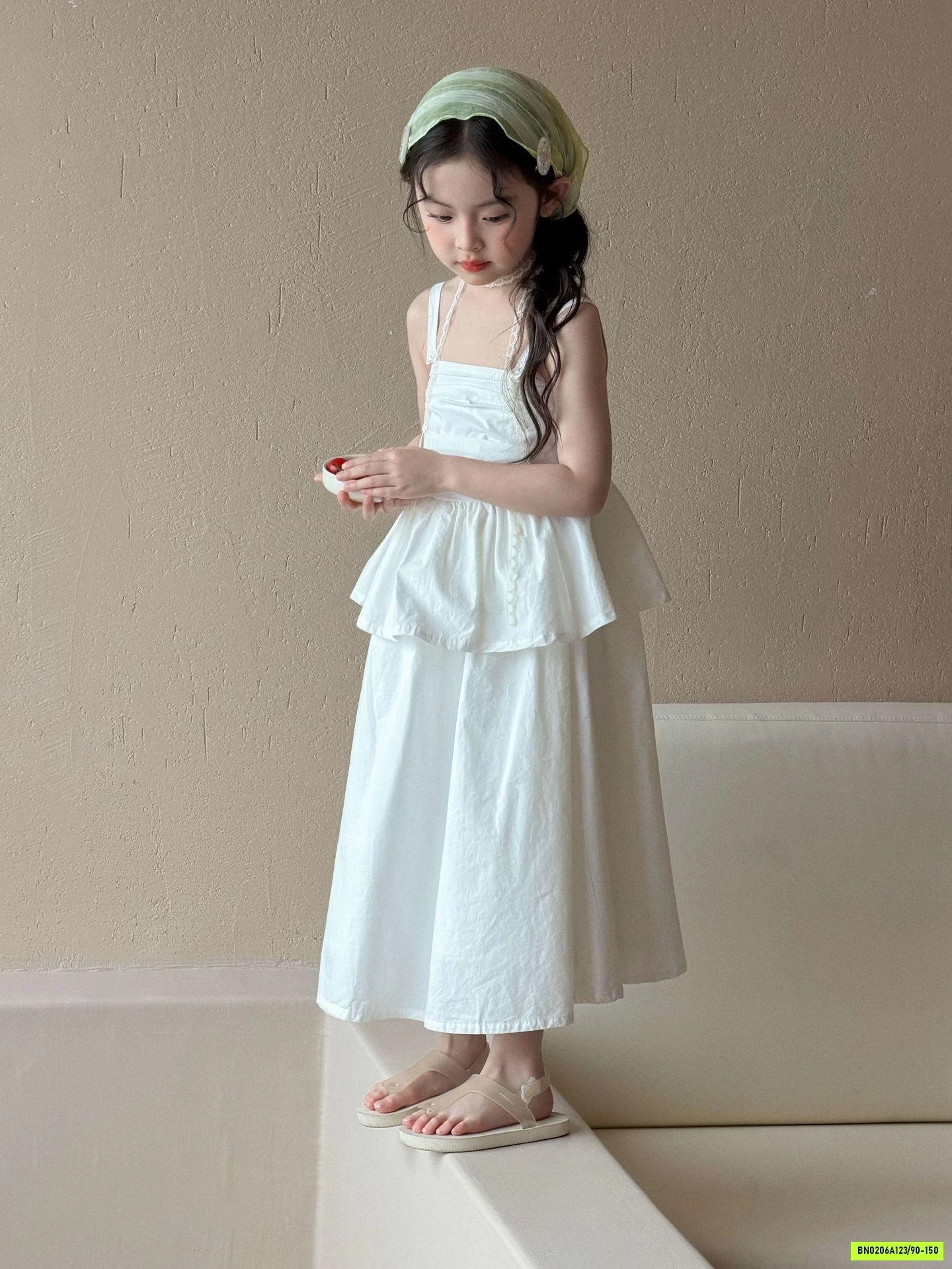 SÉT VÁY TIỂU THƯ 2 DÂY TRẮNG