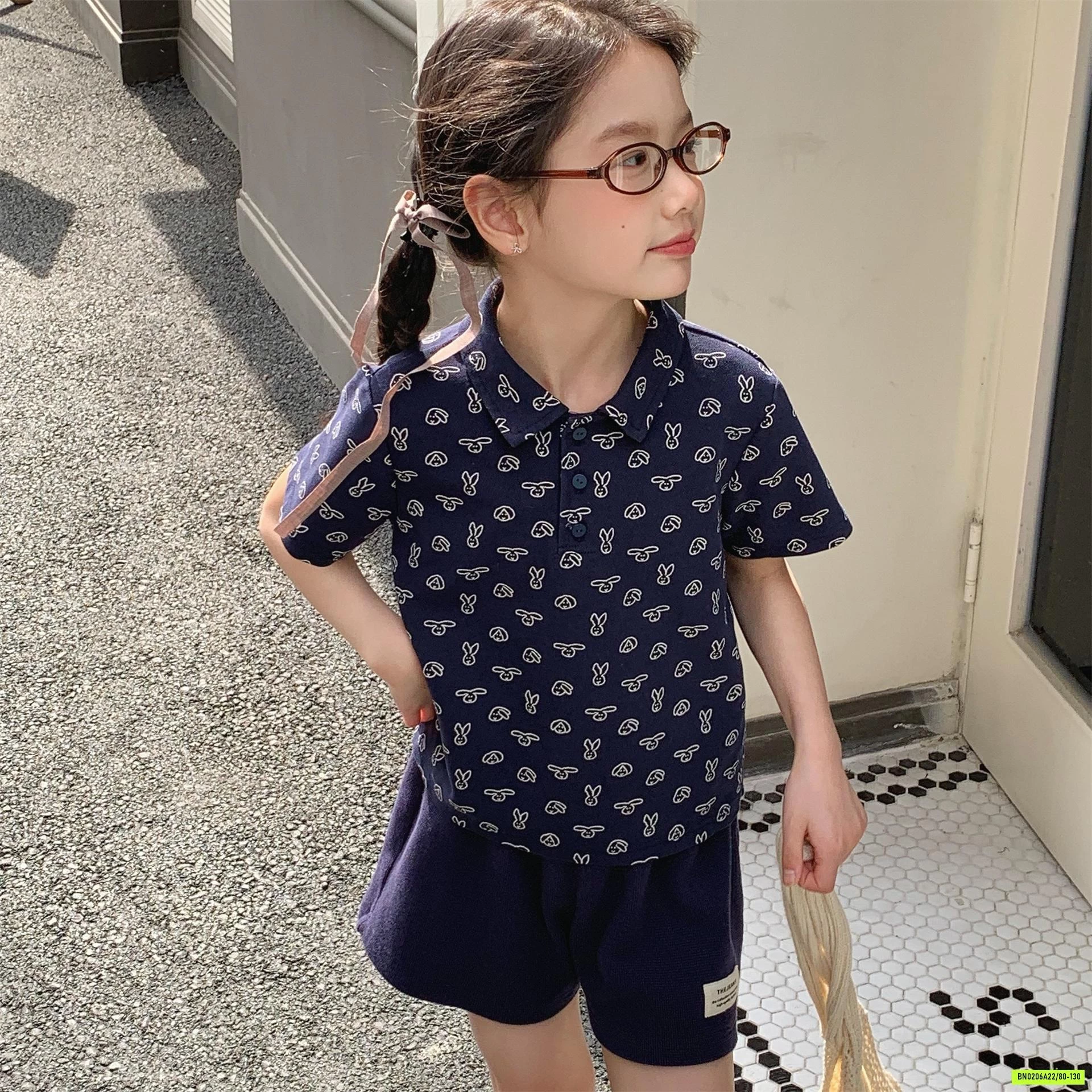 POLO IN THỎ 6295 ADBABY