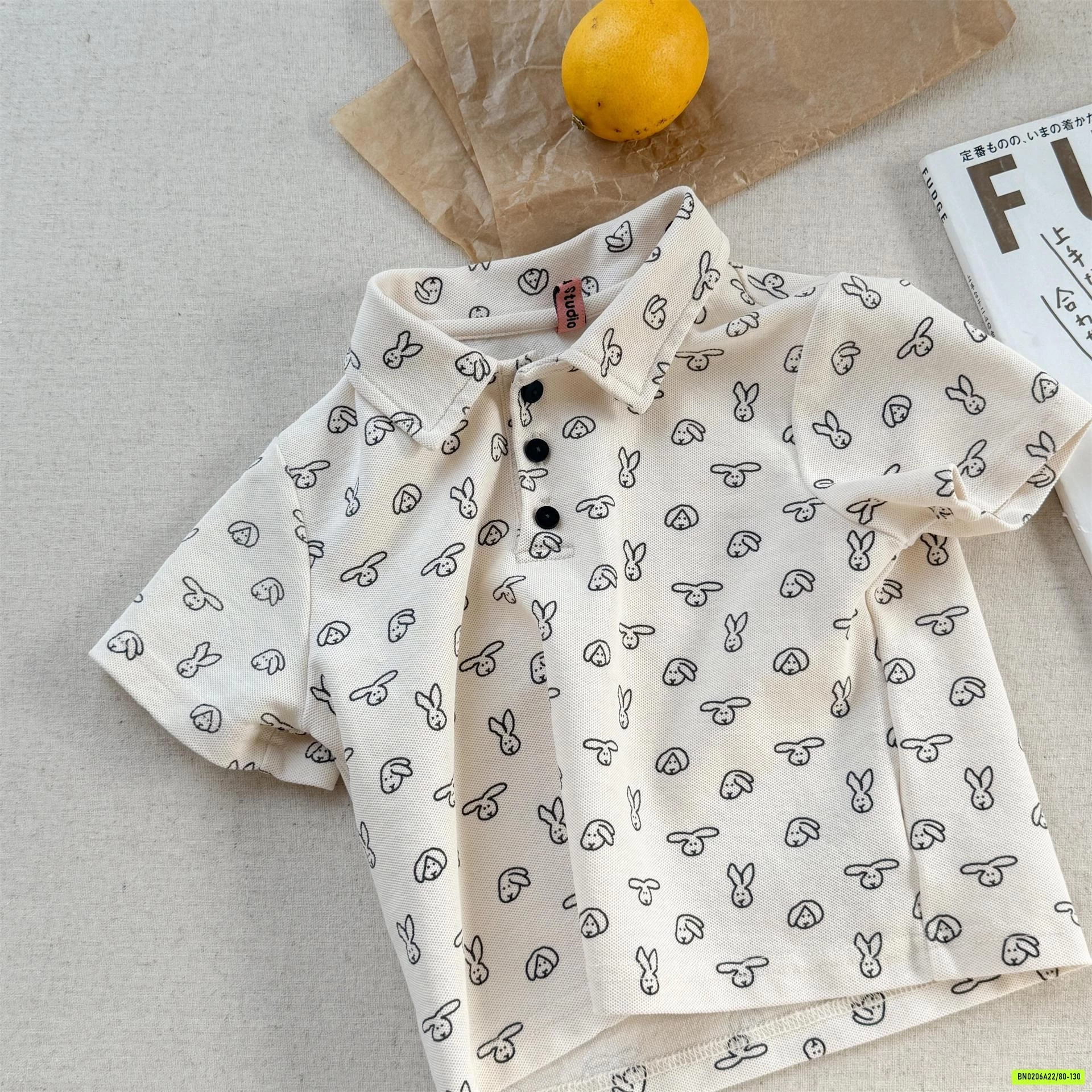 POLO IN THỎ 6295 ADBABY