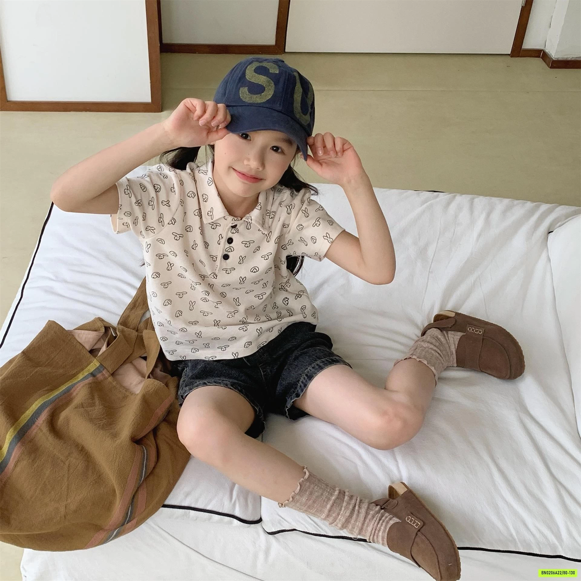 POLO IN THỎ 6295 ADBABY