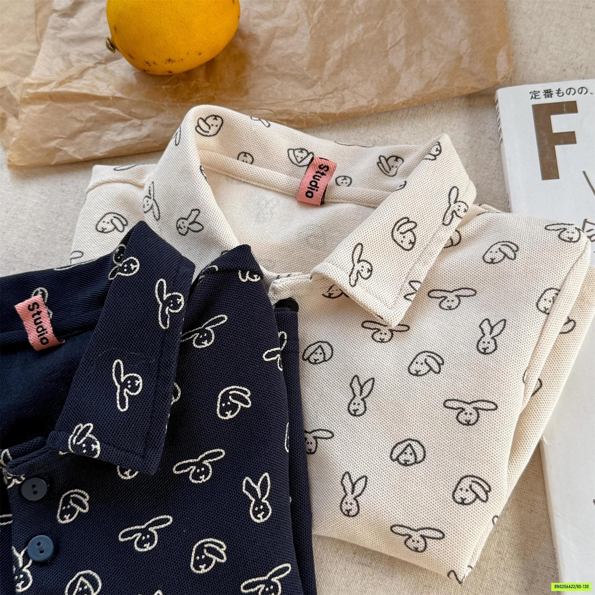 POLO IN THỎ 6295 ADBABY