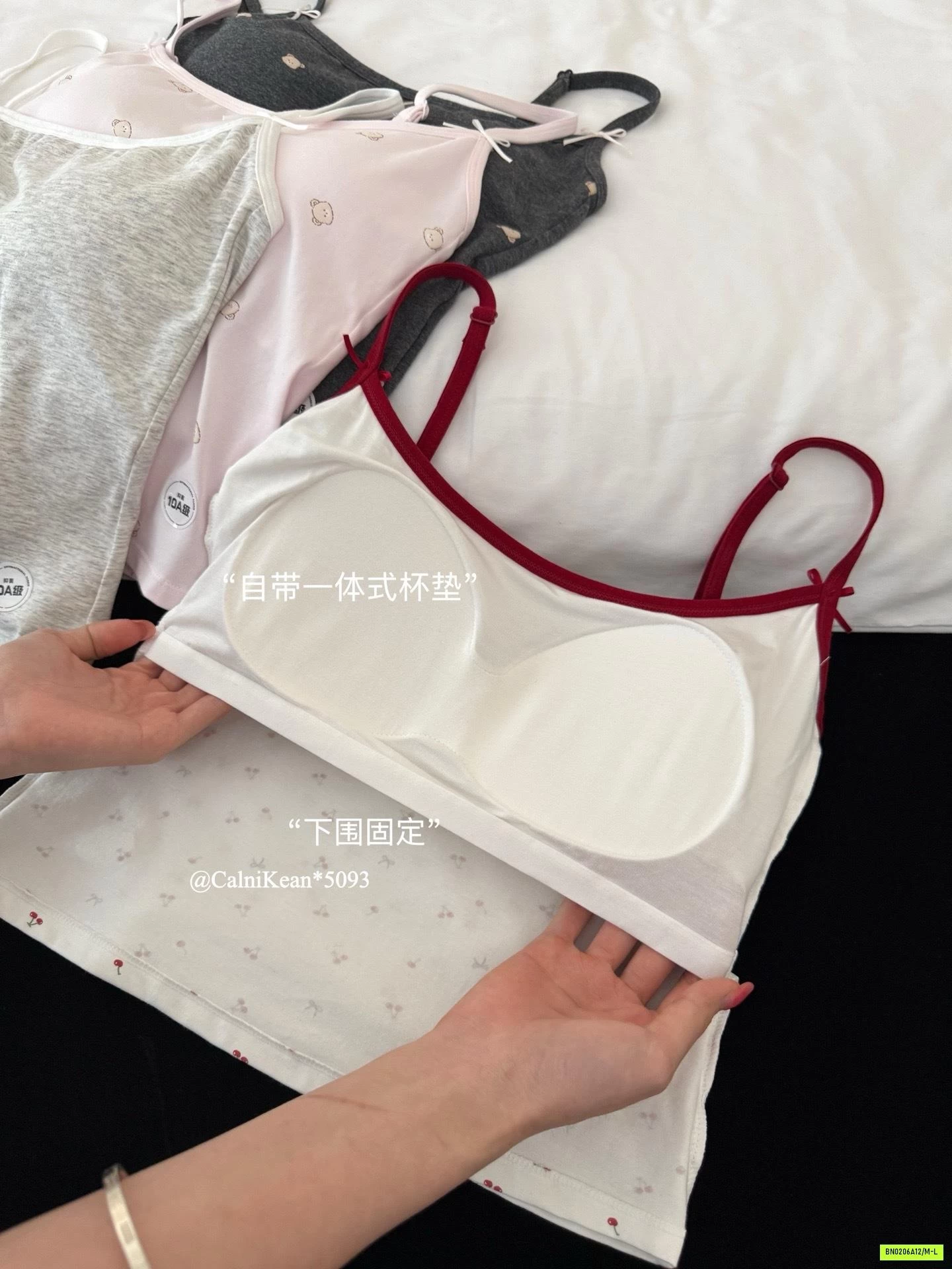BỘ 2 DÂY COTTON KÈM BRA
