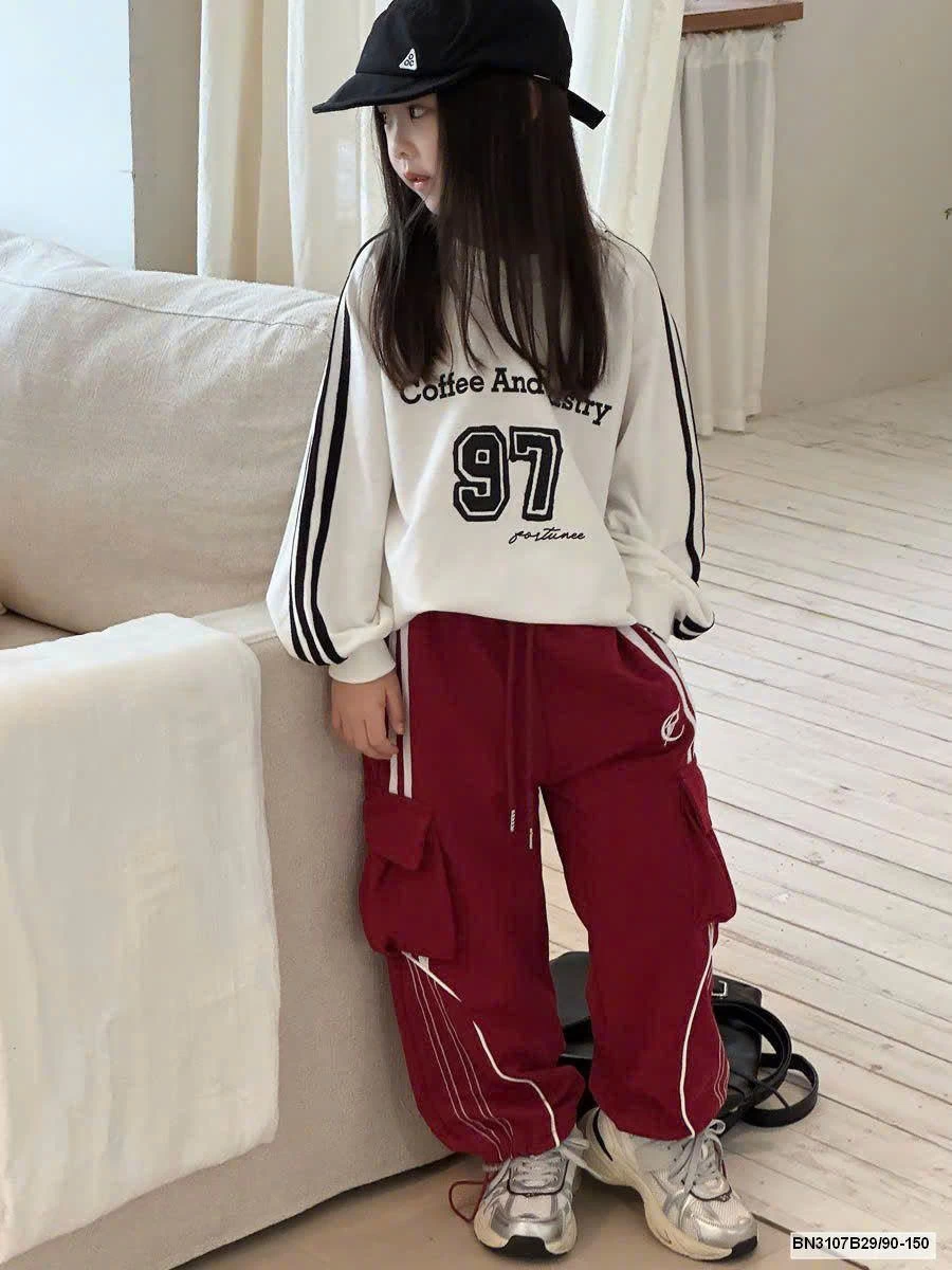 QUẦN KẺ SỌC THỂ THAO TÚI HỘP CHO BG