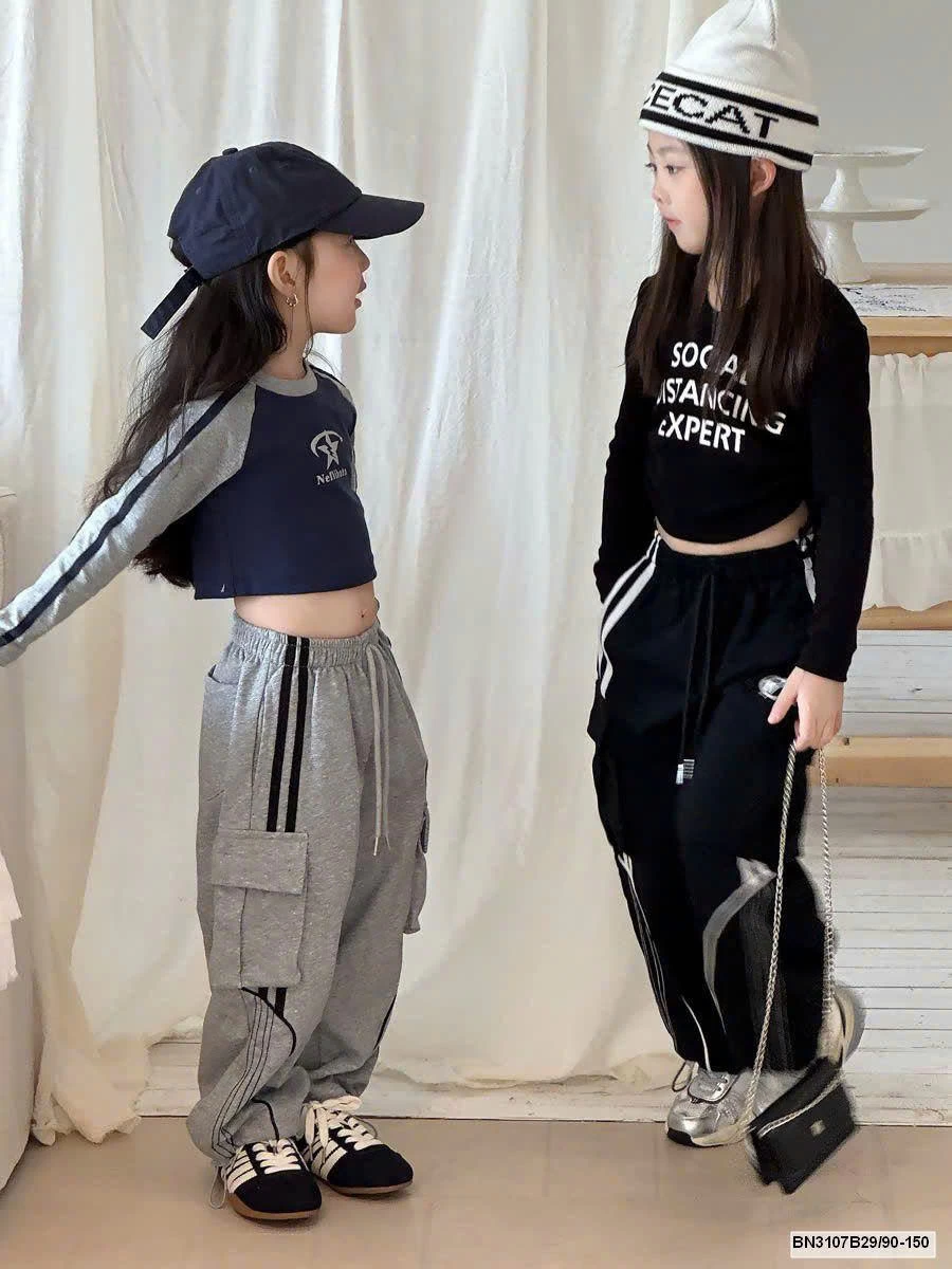 QUẦN KẺ SỌC THỂ THAO TÚI HỘP CHO BG