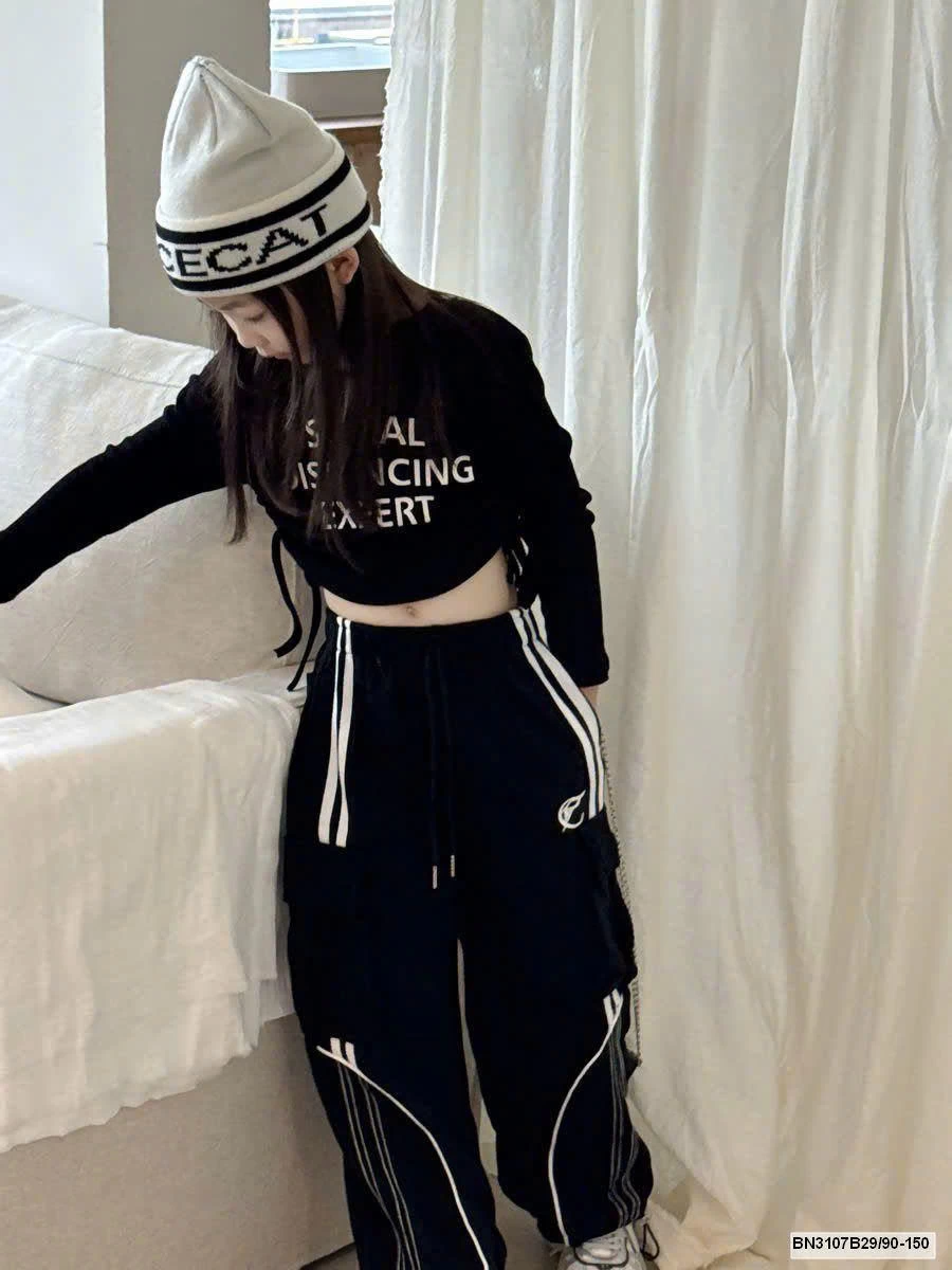 QUẦN KẺ SỌC THỂ THAO TÚI HỘP CHO BG