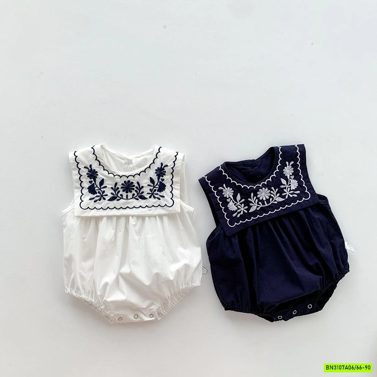 BODY THÔ MỀM CỔ VUÔNG THÊU HOA