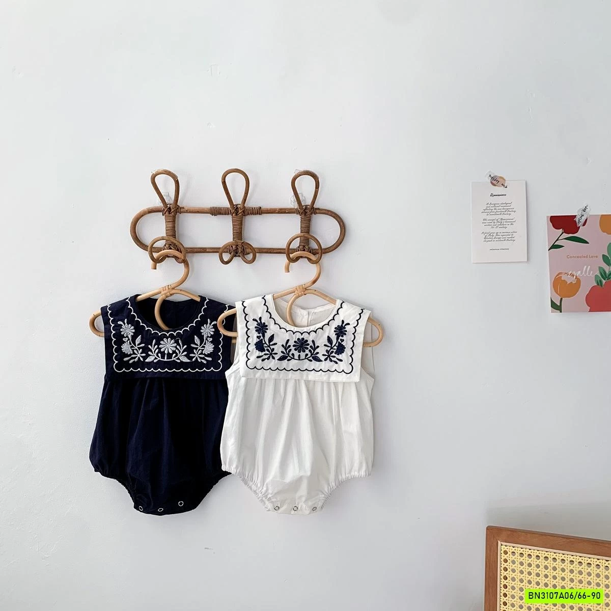 BODY THÔ MỀM CỔ VUÔNG THÊU HOA