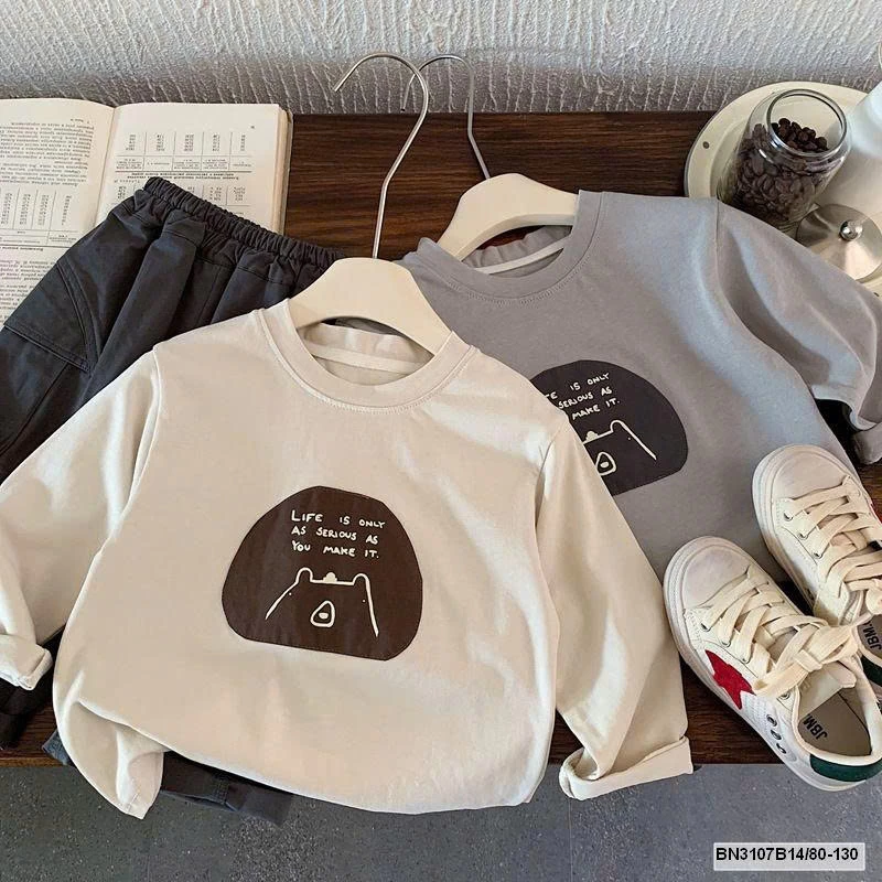 ÁO THUN GẤU DÀI TAY HÀN QUỐC